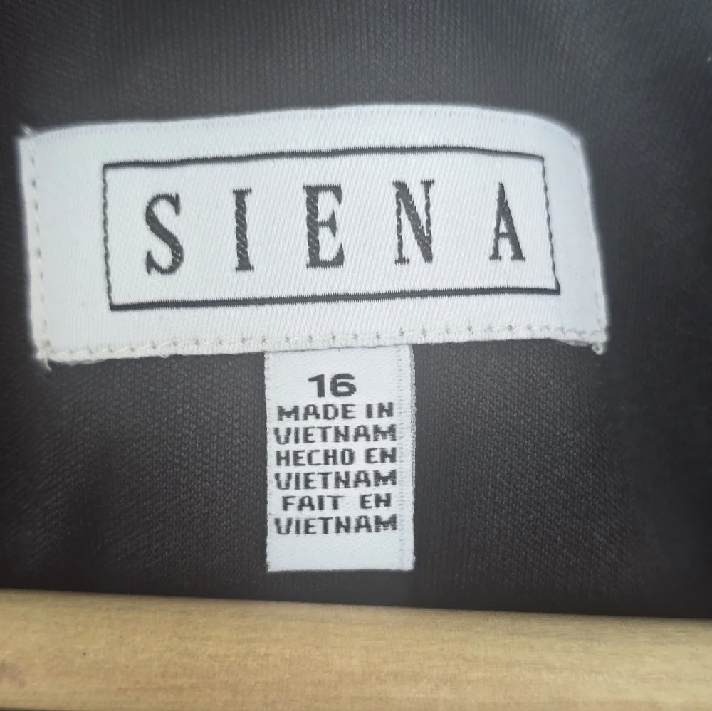 $116 Siena Women Printed Sleeveless Scuba Bodycon Dress Sz 16 Cocktail Party NWT - Picture 9 of 15